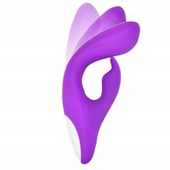 Loving Joy FLEX Silicone Bendable Rabbit Vibrator-thumb-3