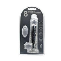 Loving Joy 8 Inch Remote Vibrating Dildo-thumb-3