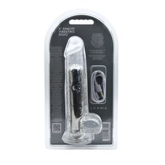 Loving Joy 8 Inch Remote Vibrating Dildo-thumb-5