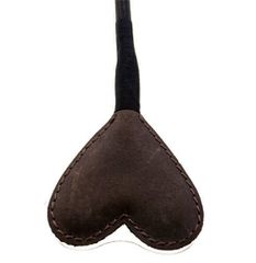BOUND Nubuck Leather Heart-Shaped Crop-thumb-2