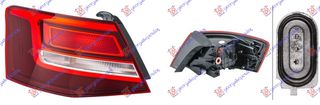 Φανος Πίσω Εξω LED (Hella) Audi A3 3D/Sportback 2016-2020 (8V1/8VK/8VA/8VF)