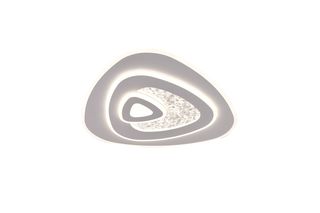 Φωτιστικό Οροφής Led 88W Λευκό Σώμα CCT + Τηλεχειριστήριο