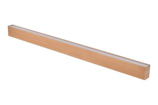 Led Κρεμμαστό Χρώμα Ξύλου Γραμμικό Φωτιστικό 38W CCT