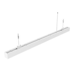 Led Γραμμικό Κρεμαστό Λευκό Φωτιστικό 40W Ψυχρό Λευκό