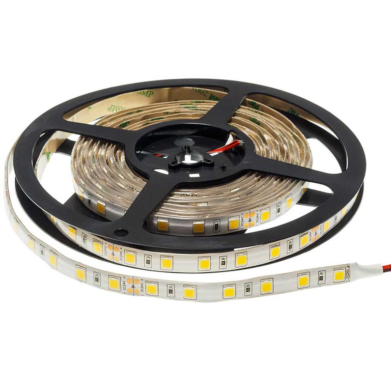 LED Strip 5050 Waterproof Home Edition12V ip54 7.2W Θερμό Λευκό