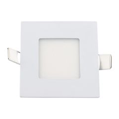 Φωτιστικό οροφής τετράγωνο panel Led χωνευτό 3watt Ψυχρό λευκό
