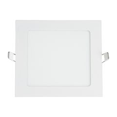 Φωτιστικό οροφής τετράγωνο panel Led χωνευτό 12watt Ψυχρό λευκό