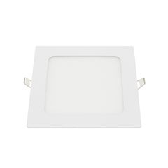Φωτιστικό οροφής τετράγωνο panel Led χωνευτό 12watt Φυσικό λευκό