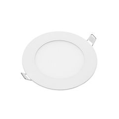 Φωτιστικό οροφής στρογγυλό panel Led χωνευτό 6watt Φυσικό λευκό