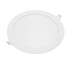 Φωτιστικό οροφής στρογγυλό panel Led χωνευτό 18watt Φυσικό λευκό
