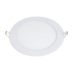 Φωτιστικό οροφής στρογγυλο panel Led χωνευτό 12watt Ψυχρό λευκό