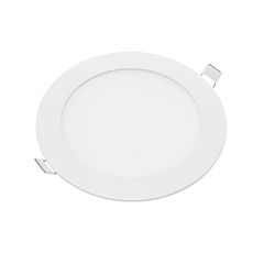 Φωτιστικό οροφής στρογγυλο panel Led χωνευτό 12watt Θερμό λευκό
