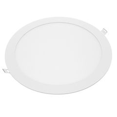Φωτιστικό οροφής στρογγυλό panel Led χωνευτό 24watt Φυσικό λευκό