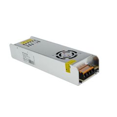 Τροφοδοτικό Μεταλλικό Slim 360W Για 24V Ταινία Led 15A Σταθεροποιημένο