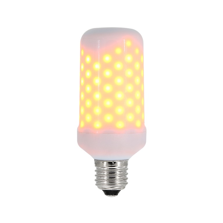 Λάμπα Φλόγας LED E27 5Watt Θερμό Λευκό