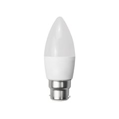 Β22 Led Λάμπα Dimmable Κερί 6Watt Θερμό λευκό