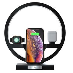 Ultimate Ασύρματο Charging Station 3 Σε 1 Μαύρο