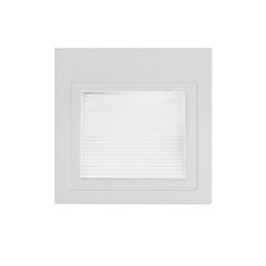 LED Φωτιστικό Για Σκάλες Λευκό Τετράγωνο 3W Φυσικό Λευκό