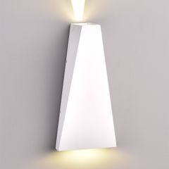 Led Επιτοίχιο Φωτιστικό Λευκό 6W Φυσικό Λευκό