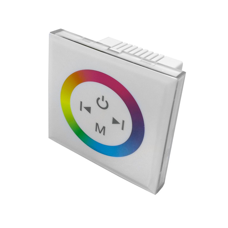 LED RGB Sensor Dimmer Τοίχου Λευκό