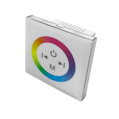 LED RGB Sensor Dimmer Τοίχου Λευκό