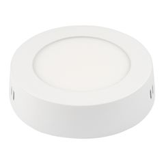 Led Panel Στρογγυλό Εξωτερικό 6watt Θερμό λευκό