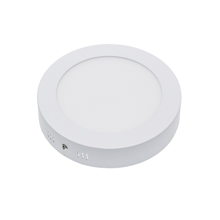 Led Panel Στρογγυλό Εξωτερικό 12watt Θερμό λευκό