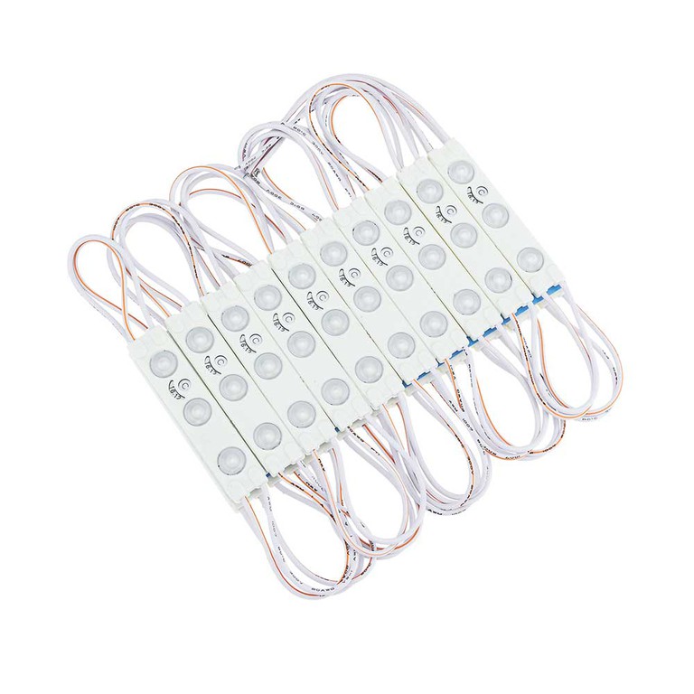 LED LENS MODULE 3 2835 160° DC12V 1W IP65 Πράσινο
