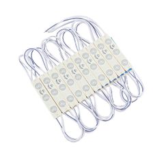 LED LENS MODULE 3 2835 160° DC12V 1W IP65 Κόκκινο