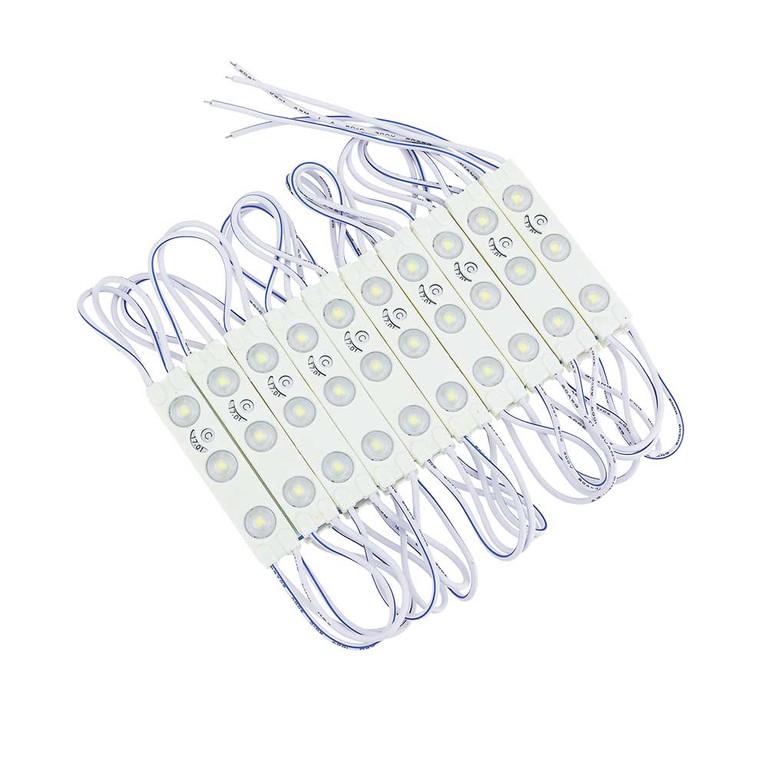 LED LENS MODULE 3 2835 160° DC12V 1W IP65 6500K