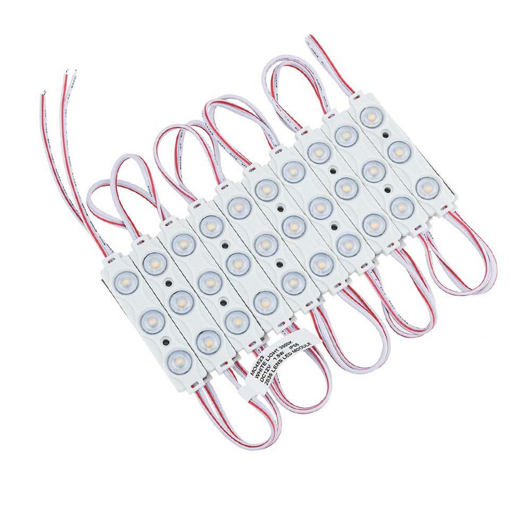 LED LENS MODULE 3 2835 160° DC12V 1.5W IP65 10000K