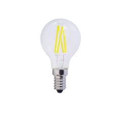 Filament E14 Λάμπα Led G45 4W 400Lm Ψυχρό λευκό