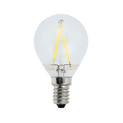 Filament E14 Λάμπα Led G45 2W 200Lm Ψυχρό λευκό