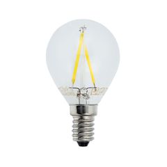 Filament E14 Λάμπα Led G45 2W 200Lm Θερμό λευκό