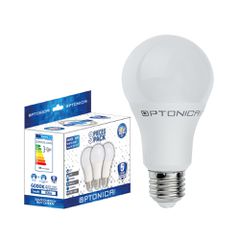 E27 Led Λάμπα A65 1320Lm Πακέτο 3 Τεμαχίων 15Watt Θερμό λευκό