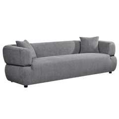 ΚΑΝΑΠΕΣ 3-ΘΕΣΙΟΣ ARCTIS HM3327.01 ΓΚΡΙ ΥΦΑΣΜΑ 229x88x68Υεκ.