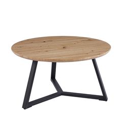 ALEX SONOMA OAK Φ80Χ41εκ. ΤΡΑΠΕΖΙ ΣΑΛΟΝΙΟΥ