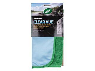 Turtle Wax Clear Vue Glass Towel Πανί Μικροϊνών Καθαρισμού / Γυαλίσματος / Στεγνώματος Για Τζάμια Αυτοκινήτου Γκρι 35x40cm (1831237)