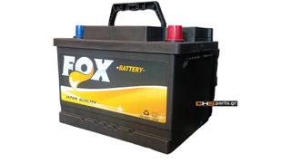 FOX ΜΠΑΤΑΡΙΑ 12V50AH Μ-207mm Π-173mm Υ-190mm