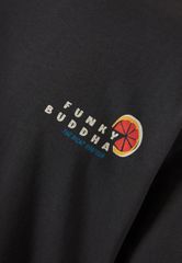 Funky Buddha Ανδρικό Relaxed T-shirt με Τύπωμα στην Πλάτη FBM013-087-04-thumb-6
