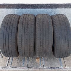 4 Ελαστικά 215/55R18 Laufenn DOT(4523)!! Σέ άριστη κατάσταση 130€