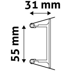 Avide GU10 Πλαίσιο Στρογγυλό Bronze-thumb-1