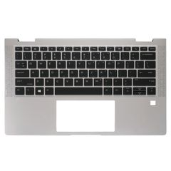 Πληκτρολόγιο - Laptop Keyboard Palmrest για HP EliteBook x360 1030 G3 L31882-001 L31882-031 L31882-041 L31882-051 L31882-061 L31883-091 L31883-131 L31883-001 US Backlight Silver ( Κωδ.40976USBLPALM )
