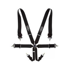 GP Race 6p Harness Pro Black