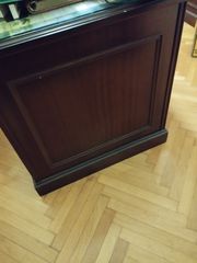 βιβιλιοθήκη και γραφείο από μαόνι-thumb-17