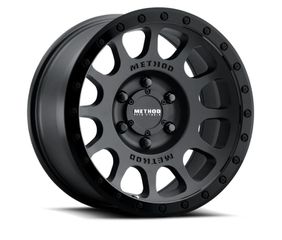 Method MR305 NV 17x8.5 0mm Offset 5x5 94mm CB Double Black Wheel