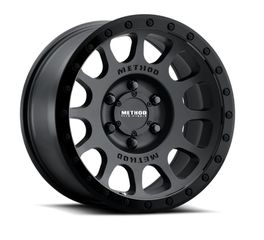 MR305 NV 17x8.5 0mm Offset 6x5.5 108mm CB Double Black Wheel