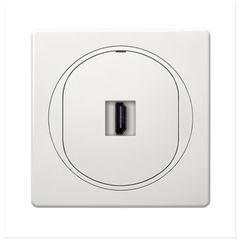 EON HDMI/HDMI socket Keystone, white