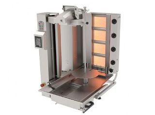 ΠΡΟΣΦΟΡΑ!!!KARAMCO ADR-C1-4G (90Kg γύρος) Γύρος Γυριέρα ROBOT Υγραερίου για Αυτόματο Κόψιμο με 4 Διακόπτες - LPG 9Kw / NG 9,6Kw - 72x92x102cm