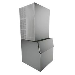 ΠΡΟΣΦΟΡΑ!!!KARAMCO ZBJ-300 (Παγάκι Συμπαγές: 20gr - 32x32x32mm - Παραγωγή: 300kg/24h) Διαιρούμενη Παγομηχανή με Αποθήκη 150Kg - ΓΙΑ ΣΚΛΗΡΑ ΝΕΡΑ